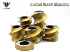 W6Mo5Cr4V2 Stalowe elementy śrubowe pojedynczej helisy Ekstrudera Utwardzanie próżniowe do powlekania proszkiem