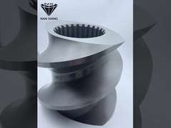 Elementy wytłaczacza podciśniętego pod próżnią z dwoma śrubami odporność na zużycie HRC 58-62 dla materiałów biodegradowalnych